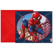 Spiderman Invites 6pk