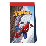 Spiderman Paper Party Bags 4pk