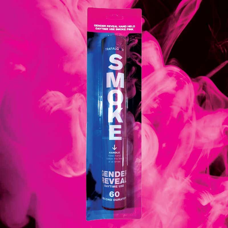 Gender Reveal Smoke Cannon - Pink