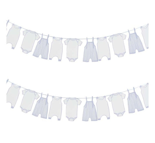 Babygrow Garland - Blue