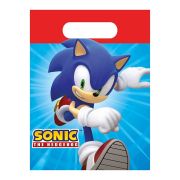 Sonic Paper Party Bags 4pk