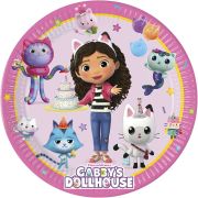 Gabby's Dollhouse Paper Plates 8pk