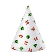 Minecraft Party Hats 6pk