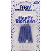 Candle Set - Blue