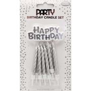 Candle Set - Silver