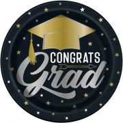 Graduation Plates 8pk