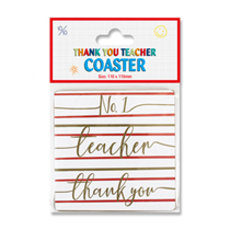 No 1 Teacher Coaster