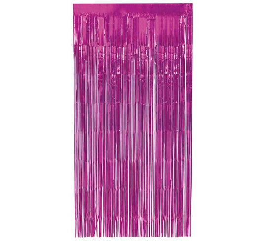 Foil Curtain - Hot Pink