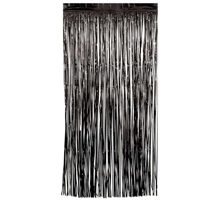 Foil Curtain - Black