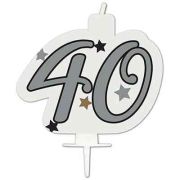 Milestone 40 Candle