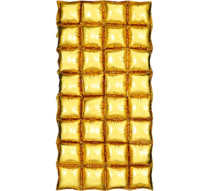 Waffle Backdrop Panel - Gold