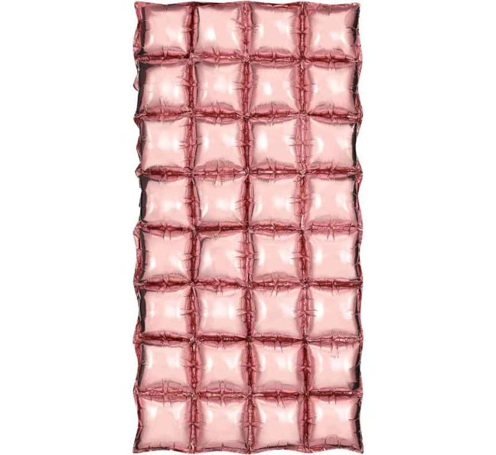 Waffle Backdrop Panel - Rose Gold