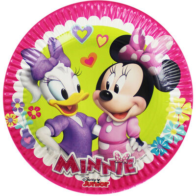 Minnie Paper Plates 8pk