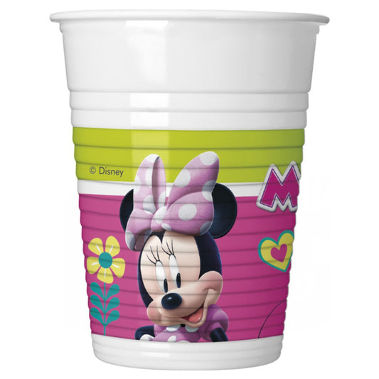 Minnie Plastic Cups 8pk