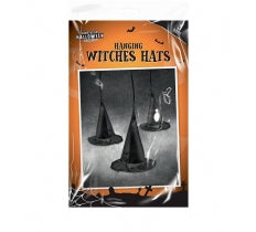 Witches Hats Decorations 3pk