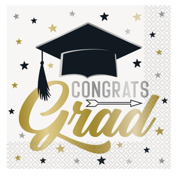 Graduation Napkins 16pk