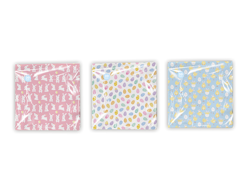 Easter Napkins 20pk