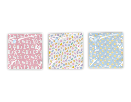 Easter Napkins 20pk