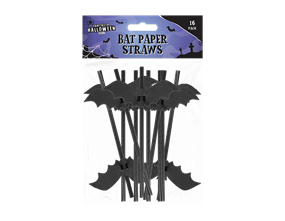 Bat Straws 16pk