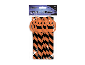 Pumpkin Straws 20pk