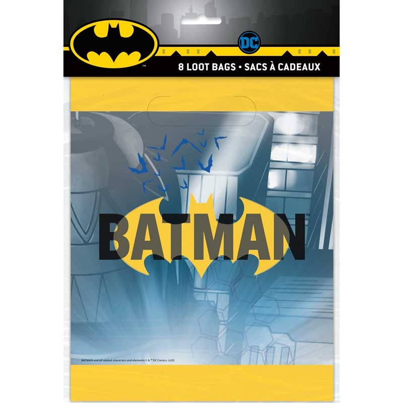 Batman Party Bags 8pk