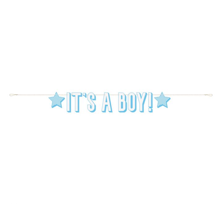 It's a Boy Banner