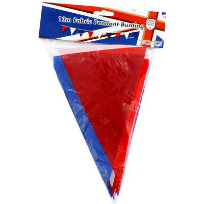 Red, White & Blue Bunting 12m