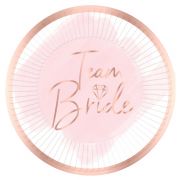 Team Bride Hen Party Plates 8pk