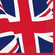 Union Jack Napkins 16pk