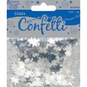 Silver Stars Table Confetti