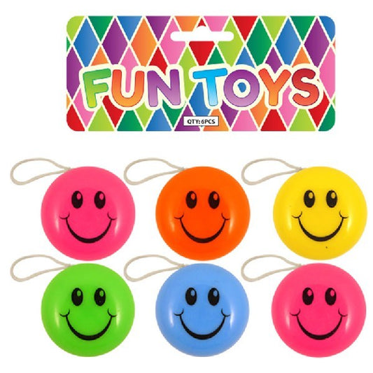 Fun Toys - Yo Yo 6pk