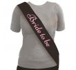 Bride To Be Sash - Black