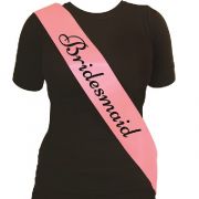 Bridesmaid Sash