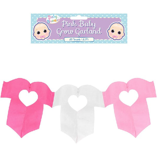 Baby Grow Garland - Pink