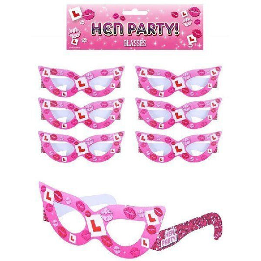 Hen Party Glasses 6pk