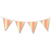 10m Metallic Rose Gold Bunting