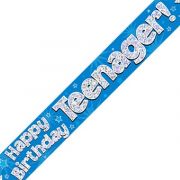 Teenager Banner 9ft - Blue