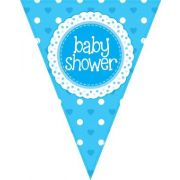 Baby Shower Bunting - Blue