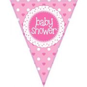 Baby Shower Bunting - Pink