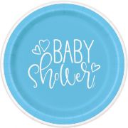 Baby Shower Plates - Blue