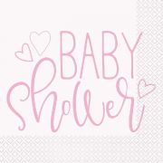 Baby Shower Napkins - Pink