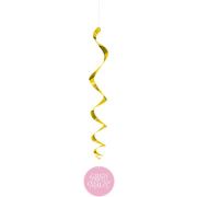 Baby Shower Swirls - Pink