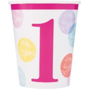 Pink Dots Cups