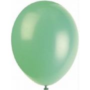 10pk Fern Green Balloons