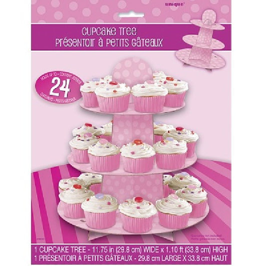 Cupcake Stand - Baby Pink