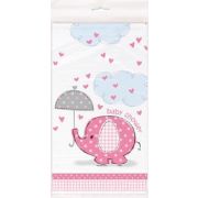 Umbrellaphants Tablecloth - Pink