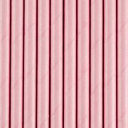 Paper Straws 10pk - Pink