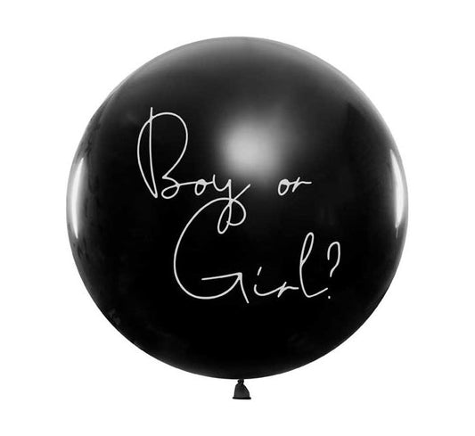 Boy Or Girl Gender Reveal Balloon - Pink