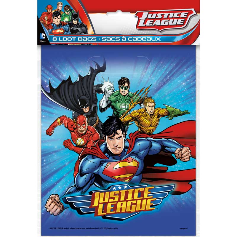 Justice League Party Bags