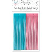 Pink & Blue Foil Backdrop